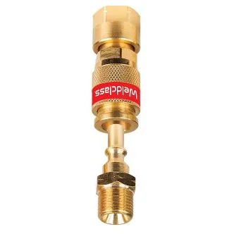 Quick-Coupling Set For Regulator Acet/LPG Weldclass