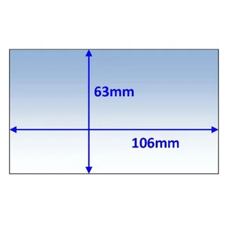 Lens Clear Inner 106x63mm Suit Miller Elite Pk5 Weldclass