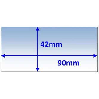 Lens Clear Inner 90x42mm Suit Speedglas F/V Pk5 Weldclass