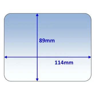 Lens Clear Outer 114x89mm Suit Cigweld Weldskill Pk10 Weldclass