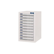 ITM PARTS CABINET, 10 DRAWERS A4, 275W x 340D x 482H