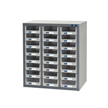 ITM PARTS CABINET, METAL, A5 24 DRAWER, 586W X 290D X 640H