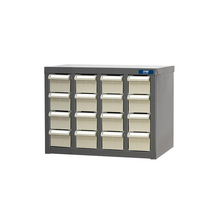 ITM PARTS CABINET, METAL, A8 16 DRAWERS 466W x 222D x 350H
