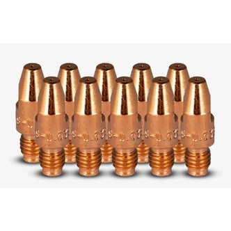 UNIMIG CONTACT TIPS BINZEL STYLE M8 0.6MM QTY 10