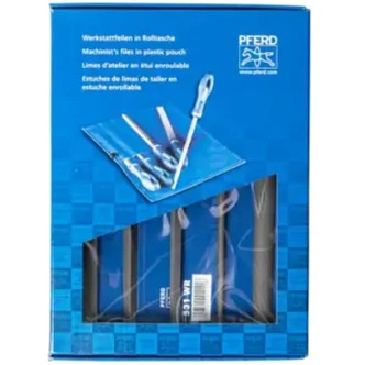 MACHINIST'S FILES IN PLASTIC POUCH, CUT 2 GENERAL FOR ROUGHING AND FINISHING