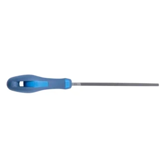 MACHINIST'S FILE ROUND CUT 2 UNIVERSAL FOR ROUGHING AND FINISHING, BLISTER PACKAGING