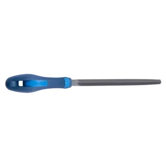 MACHINIST'S FILE THREE SQUARE CUT 1 FOR COARSE STOCK REMOVAL AND ROUGHING, BLISTER PACKAGING