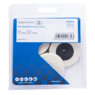COMBIDISC FELT DISCS CD/CDR FOR PRE-POLISHING AND HIGH-GLOSS POLISHING