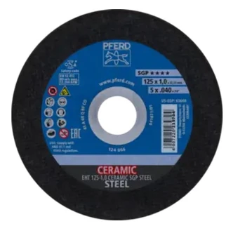 CUT-OFF WHEELS CERAMIC SGP STEEL ???? PACK OF 25