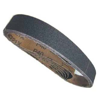 FILE SANDER BELTS - SILICON CARBIDE 10x330 PACK OF 10