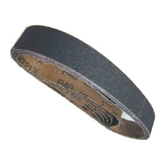 FILE SANDER BELTS - SILICON CARBIDE 25x533 PACK OF 10