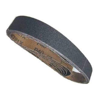 PORTABLE SANDING BELTS - SILICON CARBIDE 75x610 PACK OF 10