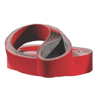 ABRASIVE LINISHING BELTS - FULL CERAMIC WITH TOPSIZE 100x1220 PACK OF 6