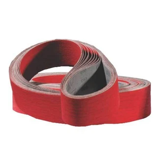 ABRASIVE LINISHING BELTS - FULL CERAMIC WITH TOPSIZE 100x1520 PACK OF 6