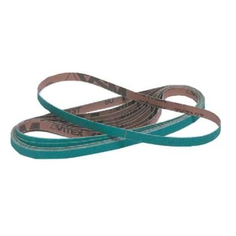 FILE SANDER BELTS – ZIRCONIA 25x533 PACK OF 10