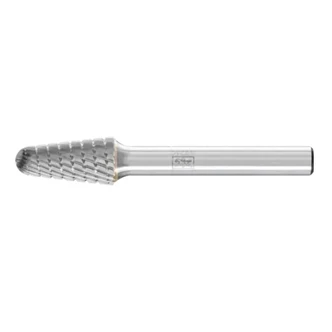 TUNGSTEN CARBIDE BURRS NEW COMBI CUT, MX NCC, CONICAL SHAPE WITH RADIUS END KEL