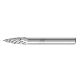 TUNGSTEN CARBIDE BURRS NEW COMBI CUT, MX NCC, POINTED TREE SHAPE SPG