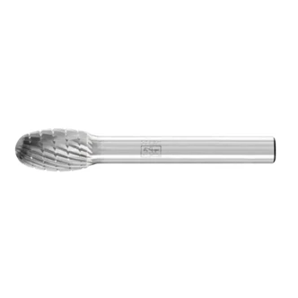 TUNGSTEN CARBIDE BURRS NEW COMBI CUT, MX NCC, OVAL SHAPE TRE