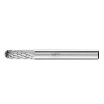 TUNGSTEN CARBIDE BURRS NEW COMBI CUT, MX NCC, CYLINDRICAL SHAPE WITH RADIUS END WRC