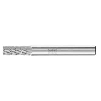 TUNGSTEN CARBIDE BURRS NEW COMBI CUT, MX NCC, CYLINDRICAL SHAPE ZYA WITH END CUT