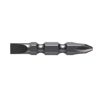 PH1/SL4 x 45mm Phillips/Slot Double Ended Bit  (10PK)