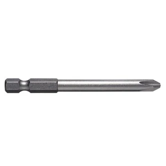 PH2 x 100mm Phillips Power Bit, 10PK