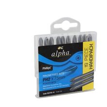PH2 x 100mm Power Bits - Handipack (x10)