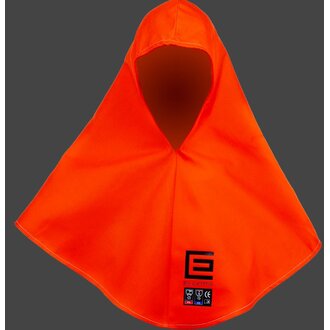 Proban Welders Hood - Extended Length - Orange