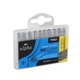PH3 x 50mm Power Bits - Handipack (x10)