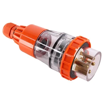 3 Phase 4 Pin 20 Amp Plug Top