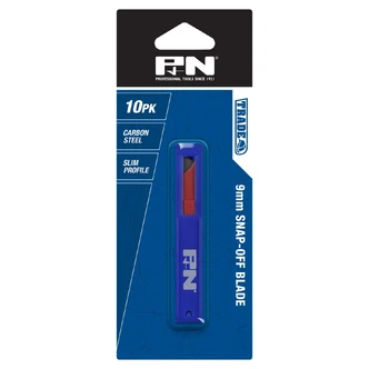 BLADE SNAP-OFF 9MM TRADEPACK 10PK P&N TRADE