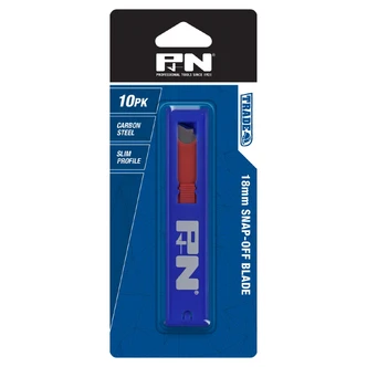 BLADE SNAP-OFF 18MM TRADEPACK 10PK P&N TRADE