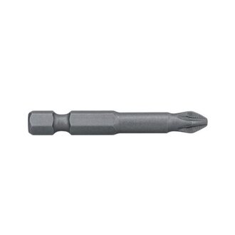 Pozi PZ2 x 50mm Ribbed Power Bit  (10PK)