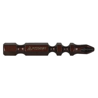 PZ2 x 50mm MAXdrive Torsion Driver Bit Ribbed  (10PK)