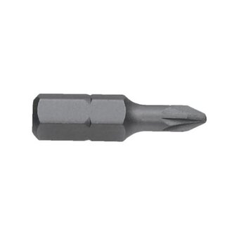 Pozi PZ1 x 25mm Reduced Head Insert Bit  (10PK)