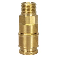 Quick Action Coupler Inert Gas EN561 5/8 UNF M For Testing Machine