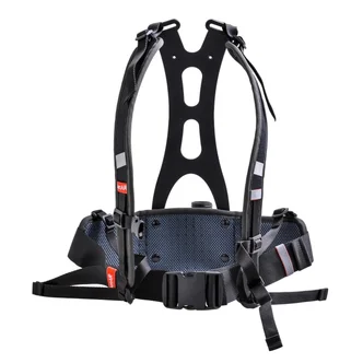 Comfort belt and harness for AerGO belt unit