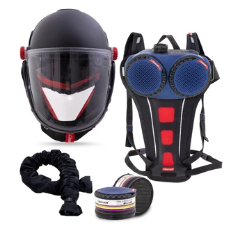 CleanAIR Smelter Kit with Backpack Harness, CA-40G with AerGO PAPR & ABEP Filters