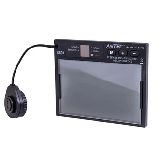 Auto-darkening welding filter AerTEC S60+, 3/5-8/9-14, for Verus Welding Helmet