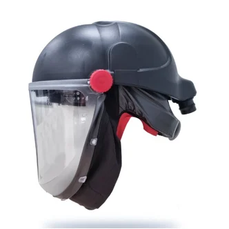 CA-40G Grinding Helmet with Clear Flip-up Cylindrical Visor