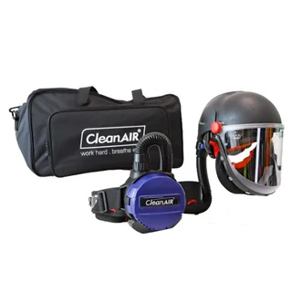 CleanAIR CA-40G Helmet with cylindrical visor and Basic PAPR kit