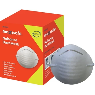 Maxisafe Nuisance dust respirator, box 50