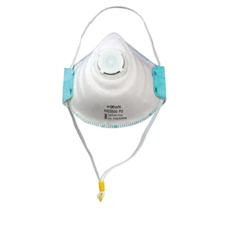 Maxisafe P2 respirator with valve and active carbon filter, card of 3