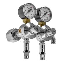 Regulator 2 Stage Bottom Entry N2 Food Grade M10x1/T50 Inlet In 20,000kPa Out 50kPa