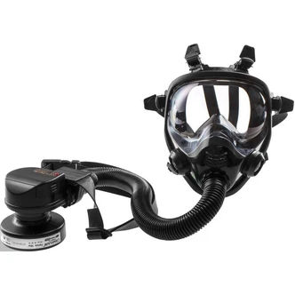 CleanAIR Belt Mount Asbest PAPR with Full Face Mask
