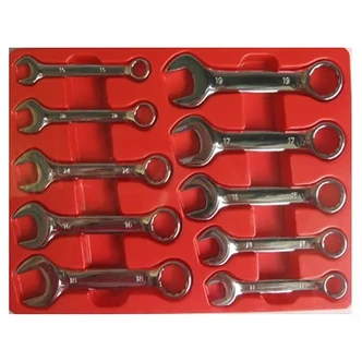 RYTOOL METRIC STUBBY SPANNER SET