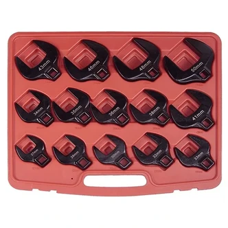 RYTOOL 14 PCE MM CROWSFOOT SET (27-50MM)