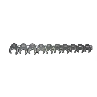RYTOOL 10PC METRIC CROWFOOT WRENCH SET