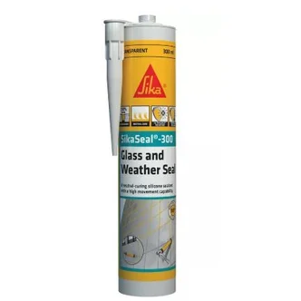 SikaSeal-300 Glass and Weather Seal transparent