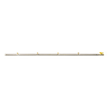 LPG 4 Burner Manifold 1400mm In:3/8BSP L/H Out: 20x1mm RH M To Suit Broad Flame Burners